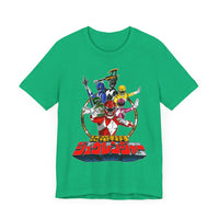 Zyuranger Team Super Sentai T Shirt Custom Graphic Art Cosplay Shirts Power Rangers Retro Vintage 90s Tee