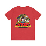 Dairanger Team Super Sentai T Shirt Custom Graphic Art Cosplay Shirts Power Rangers Retro Vintage 90s Tee