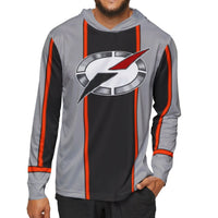 Boukenger Silver Hoodie (Full Print) Super Sentai T Shirt Custom Graphic Art Cosplay Shirts Power Rangers Retro Vintage 90s Tee