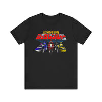 Zyuranger Bikes Super Sentai T Shirt Custom Graphic Art Cosplay Shirts Power Rangers Retro Vintage 90s Tee