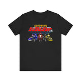 Zyuranger Bikes Super Sentai T Shirt Custom Graphic Art Cosplay Shirts Power Rangers Retro Vintage 90s Tee