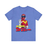 Akarenger Super Sentai T Shirt Custom Graphic Art Cosplay Shirts Power Rangers Retro Vintage 90s Tee