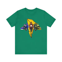 Battle Bikes Vintage Style Super Sentai T Shirt Custom Graphic Art Cosplay Shirts Power Rangers Retro  90s Tee