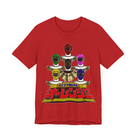 Ohranger Team Super Sentai T Shirt Custom Graphic Art Cosplay Shirts Power Rangers Retro Vintage 90s Tee
