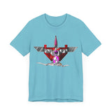 MMPR Pink Ranger Pterodactyl Super Sentai T Shirt Custom Graphic Art Cosplay Shirts Power Rangers Retro Vintage 90s Tee