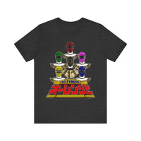 Ohranger Team Super Sentai T Shirt Custom Graphic Art Cosplay Shirts Power Rangers Retro Vintage 90s Tee