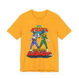 Legendary Izumi Green Ranger Changeman Blue Super Sentai T Shirt Custom Graphic Art Cosplay Shirts Power Rangers Retro Vintage Tee