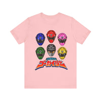 Gokaiger Helmets Super Sentai T Shirt Custom Graphic Art Cosplay Shirts Power Rangers Retro Vintage 90s Tee