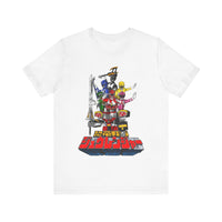 Zyuranger Super Sentai T Shirt Custom Graphic Art Cosplay Shirts Power Rangers Retro Vintage 90s Tee