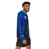 Boonboomger Blue Champion Hoodie (Full Print) Super Sentai T Shirt Custom Graphic Art Cosplay Shirts Power Rangers Retro Vintage 90s Tee