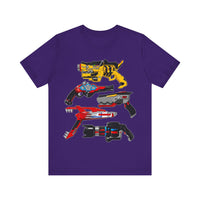 Sentai Blasters Super Sentai T Shirt Custom Graphic Art Cosplay Shirts Power Rangers Retro Vintage 90s Tee
