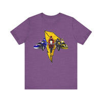Battle Bikes Vintage Style Super Sentai T Shirt Custom Graphic Art Cosplay Shirts Power Rangers Retro  90s Tee