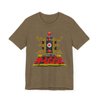 Ohranger Gold Power Staff Super Sentai T Shirt Custom Graphic Art Cosplay Shirts Power Rangers Retro Vintage 90s Tee
