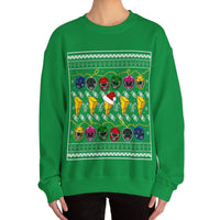 MMPR Ugly Christmas Sweatshirt Super Sentai T Shirt Custom Graphic Art Cosplay Shirts Power Rangers Retro Vintage 90s Tee