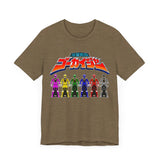 Gokaiger Ranger Keys Super Sentai T Shirt Custom Graphic Art Cosplay Shirts Power Rangers Retro Vintage 90s Tee