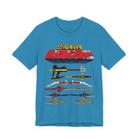 Zyuranger Gear Super Sentai T Shirt Custom Graphic Art Cosplay Shirts Power Rangers Retro Vintage 90s Tee