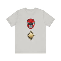 MMPR Red Dragon Shield Super Sentai T Shirt Custom Graphic Art Cosplay Shirts Power Rangers Retro Vintage 90s Tee