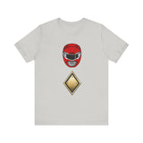 MMPR Red Dragon Shield Super Sentai T Shirt Custom Graphic Art Cosplay Shirts Power Rangers Retro Vintage 90s Tee