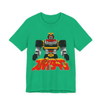 Spider Mech Super Sentai T Shirt Custom Graphic Art Cosplay Shirts Power Rangers Retro Vintage 90s Tee