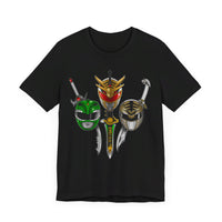 Ranger Evolution Super Sentai T Shirt Custom Graphic Art Cosplay Shirts Power Rangers Retro Vintage 90s Tee