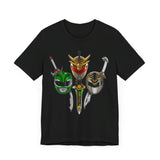 Ranger Evolution Super Sentai T Shirt Custom Graphic Art Cosplay Shirts Power Rangers Retro Vintage 90s Tee