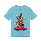 Zyuranger Super Sentai T Shirt Custom Graphic Art Cosplay Shirts Power Rangers Retro Vintage 90s Tee