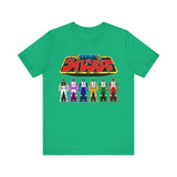 Dairanger keys Super Sentai T Shirt Custom Graphic Art Cosplay Gokaiger Shirts Power Rangers Retro Vintage 90s Tee