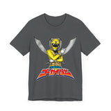 Gokaiger Yellow Roll Call  Super Sentai T Shirt Custom Graphic Art Cosplay Shirts Power Rangers Retro Vintage 90s Tee