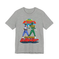 Legendary Izumi Green Ranger Changeman Blue Super Sentai T Shirt Custom Graphic Art Cosplay Shirts Power Rangers Retro Vintage Tee