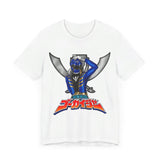 Gokaiger Blue Roll Call Super Sentai T Shirt Custom Graphic Art Cosplay Shirts Power Rangers Retro Vintage 90s Tee