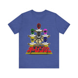 Ohranger Team Super Sentai T Shirt Custom Graphic Art Cosplay Shirts Power Rangers Retro Vintage 90s Tee
