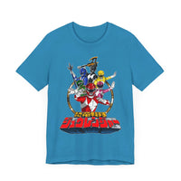 Zyuranger Team Super Sentai T Shirt Custom Graphic Art Cosplay Shirts Power Rangers Retro Vintage 90s Tee
