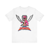 Gokaiger PInk Roll Call Super Sentai T Shirt Custom Graphic Art Cosplay Shirts Power Rangers Retro Vintage 90s Tee