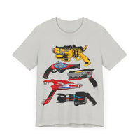 Sentai Blasters Super Sentai T Shirt Custom Graphic Art Cosplay Shirts Power Rangers Retro Vintage 90s Tee