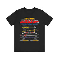 Zyuranger Gear Super Sentai T Shirt Custom Graphic Art Cosplay Shirts Power Rangers Retro Vintage 90s Tee