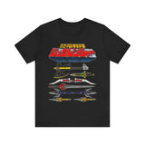 Zyuranger Gear Super Sentai T Shirt Custom Graphic Art Cosplay Shirts Power Rangers Retro Vintage 90s Tee