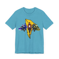 Battle Bikes Vintage Style Super Sentai T Shirt Custom Graphic Art Cosplay Shirts Power Rangers Retro  90s Tee