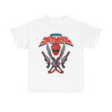 The Captain XL Super Sentai T Shirt Custom Graphic Art Cosplay Shirts Power Rangers Retro Vintage 90s Tee