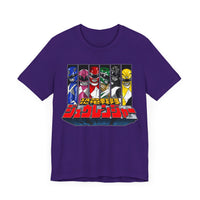 Zyuranger Super Sentai T Shirt Custom Graphic Art Cosplay Shirts Power Rangers Retro Vintage 90s Tee