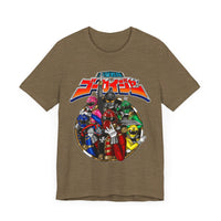 Gokaiger Team Super Sentai T Shirt Custom Graphic Art Cosplay Shirts Power Rangers Retro Vintage 90s Tee