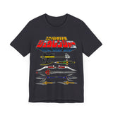 Zyuranger Gear Super Sentai T Shirt Custom Graphic Art Cosplay Shirts Power Rangers Retro Vintage 90s Tee