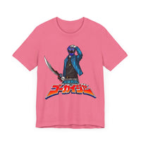 Gokaiger Gokai Blue Roll Call  Super Sentai T Shirt Custom Graphic Art Cosplay Shirts Power Rangers Retro Vintage 90s Tee