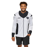 TimeForce "Civilian Suit" Hoodie (Full Print) Lightweight, Breathable, workout, pull over, fitness, Super Sentai Custom