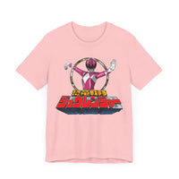 Pink Zyuranger Super Sentai T Shirt Custom Graphic Art Cosplay Shirts Power Rangers Retro Vintage 90s Tee