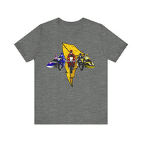 Battle Bikes Vintage Style Super Sentai T Shirt Custom Graphic Art Cosplay Shirts Power Rangers Retro  90s Tee