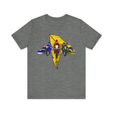 Battle Bikes Vintage Style Super Sentai T Shirt Custom Graphic Art Cosplay Shirts Power Rangers Retro  90s Tee