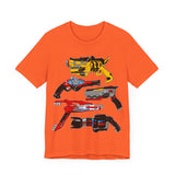 Sentai Blasters Super Sentai T Shirt Custom Graphic Art Cosplay Shirts Power Rangers Retro Vintage 90s Tee