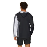 Boonboomger Black Hoodie (Full Print) Lightweight, Breathable, workout, pull over, fitness Hoodie Super Sentai Custom