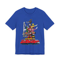 Zyuranger Super Sentai T Shirt Custom Graphic Art Cosplay Shirts Power Rangers Retro Vintage 90s Tee