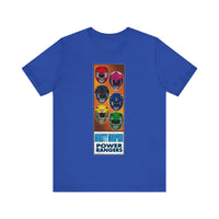 MMPR Comic Box Super Sentai T Shirt Custom Graphic Art Cosplay Shirts Power Rangers Retro Vintage 90s Tee